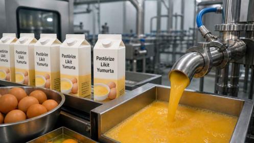 Pastörize ve Likit Yumurta Üretiminde Kalite, Koku ve Raf Ömrü Yönetimi