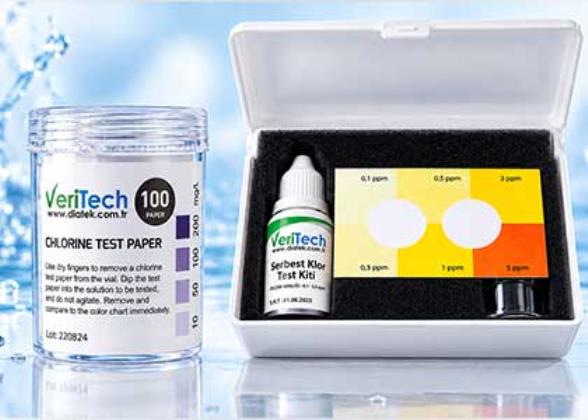 Suda Klor Test Kağıdı ve Serbest Klor Test Kiti
